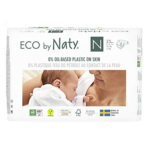 Eco by Naty Plant-Based Premium Ecological Disposable Diapers