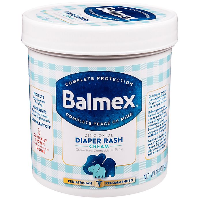 Balmex Complete Protection Zinc Oxide Diaper Rash Cream