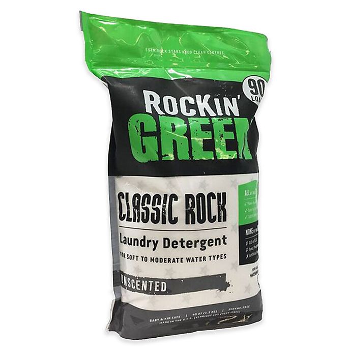 Rockin’ Green Classic Rock, Unscented Natural Laundry Detergent Powder