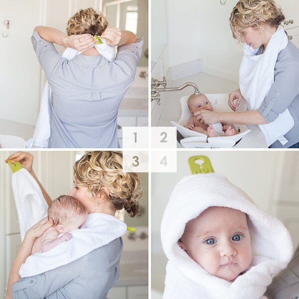Hug Hands Free Hooded Infant Towel From Puj
