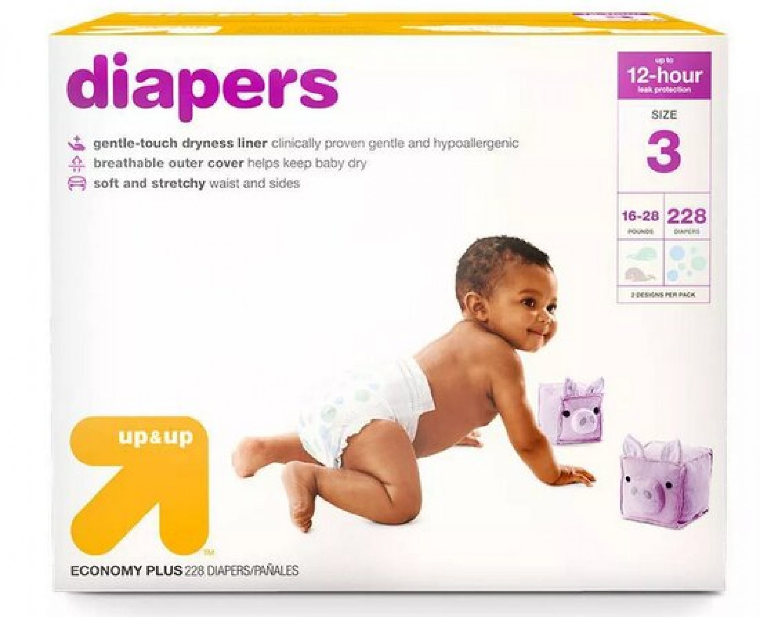 Up & Up Diapers, as Low as 17 (Reg. 29.99)!