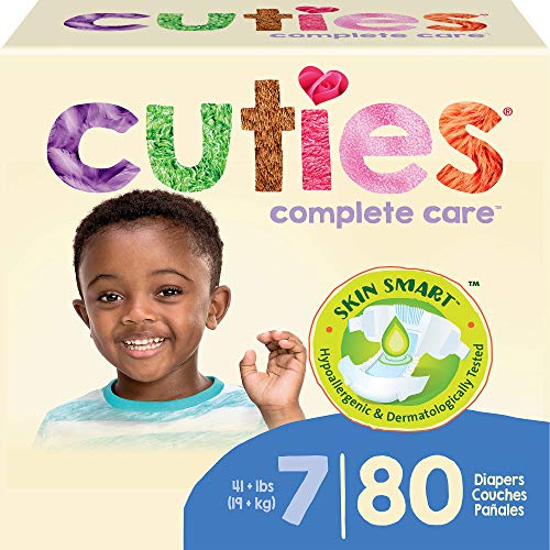 Cuties Complete Care Baby Diapers, Size 7, 80 ct, As Low As $$26.39 (reg. $39.99)!