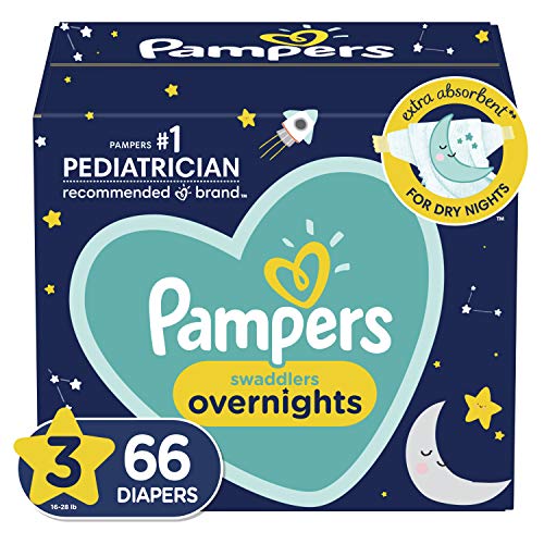 Pampers Swaddlers Overnights Baby Diapers, As Low As $17.55!