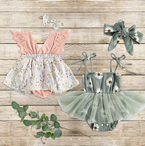 Adorable Spring Time Rompers, Only $12.99 Shipped (reg. $28.99)!