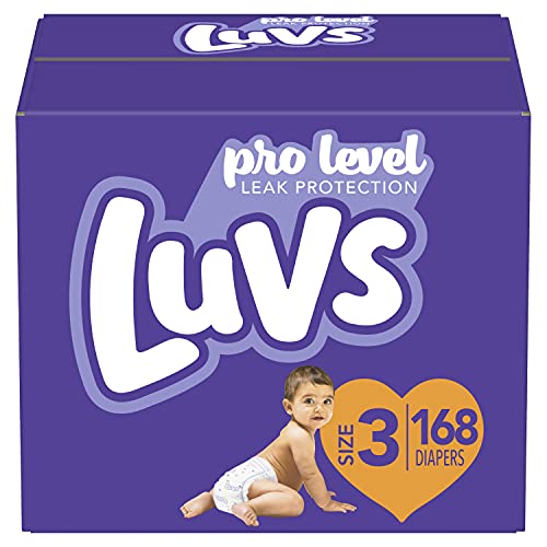 Luvs Triple Leakguards Diapers, Size 3, 168 - Count, Only $24.94 (reg. $39.99)!