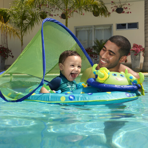 SwimWays Inflatable Baby Octopus Pool Float w/ Canopy, Only $11.62 (Save $15.44)!