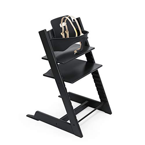 Stokke Tripp Trapp Baby High Chair, Black