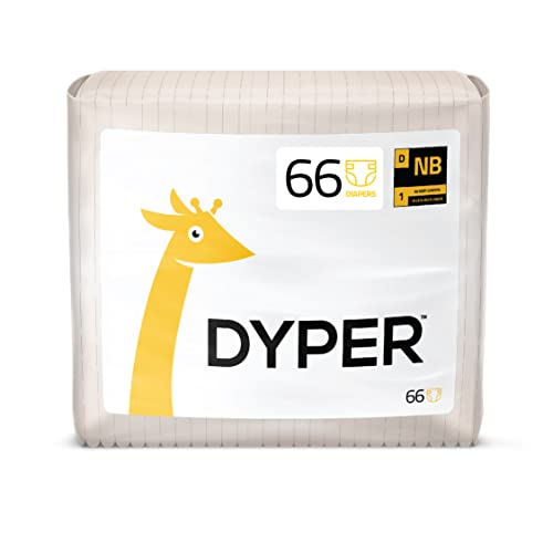 DYPER Bamboo Baby Diapers - Size 1 / Newborn, 66 ct, Only $10.63 (reg. $24.99)! - More Sizes Available