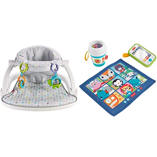 Fisher-Price Sit-Me-Up Floor Seat Playtime Bundle Only $39.74 Shipped (save $13.47)!