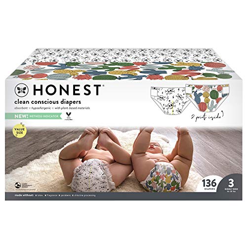 Honest Company Diapers - Size 3, 136 ct, As Low As $26 (save $25)!