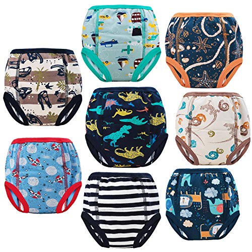 MooMoo Baby 8 Packs Potty Training Underwear for Toddler - 2-6T, Only $23.19 (reg. $28.99)!
