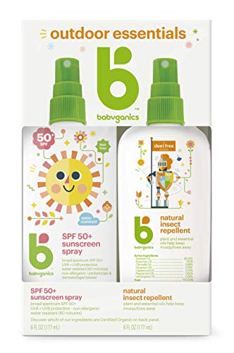 Babyganics SPF 50 Baby Sunscreen and DEET Free Bug Repellent Set, Only $10.98 (reg. $19.99)!