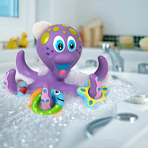 Nuby Floating Purple Octopus Interactive Bath Toy, Only $4.89 (reg. $8.99)!