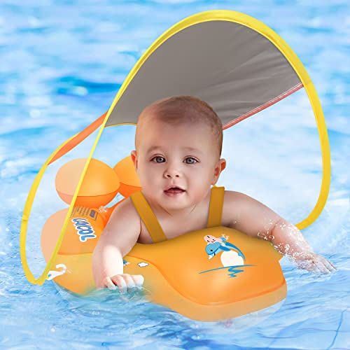 LAYCOL Baby Swimming Float w/ Sun Canopy, Only $20.50 (reg. $25.50)!