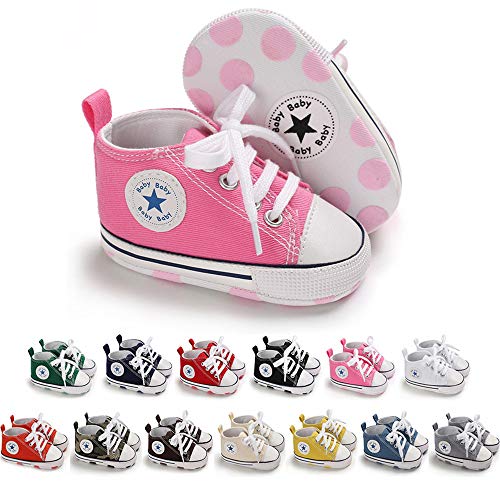 Save Beautiful Baby Girls Boys Canvas Sneakers, Only $9.99 (reg. $18.99)!