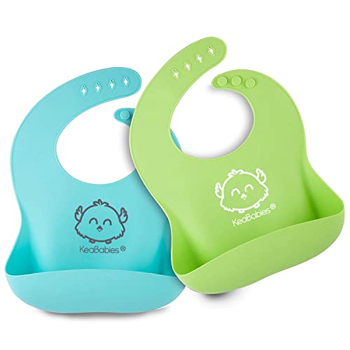 KeaBabies Baby Silicon Bibs, Only $9.46 (reg. $13.96)!