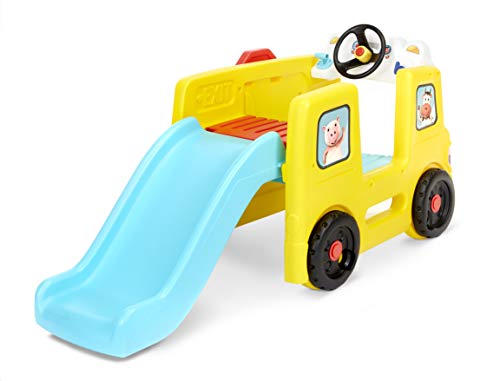 Little Baby Bum Wheels on the Bus Climber and Slide with Interactive Musical Dashboard by Little Tikes